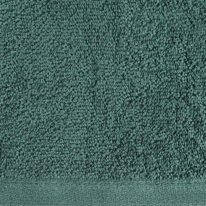 Ręcznik bawełniany gładki ciemnozielony R46-32
