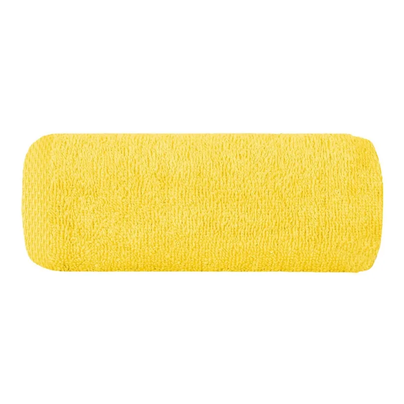 Ręcznik bawełniany gładki żółty R46-06
