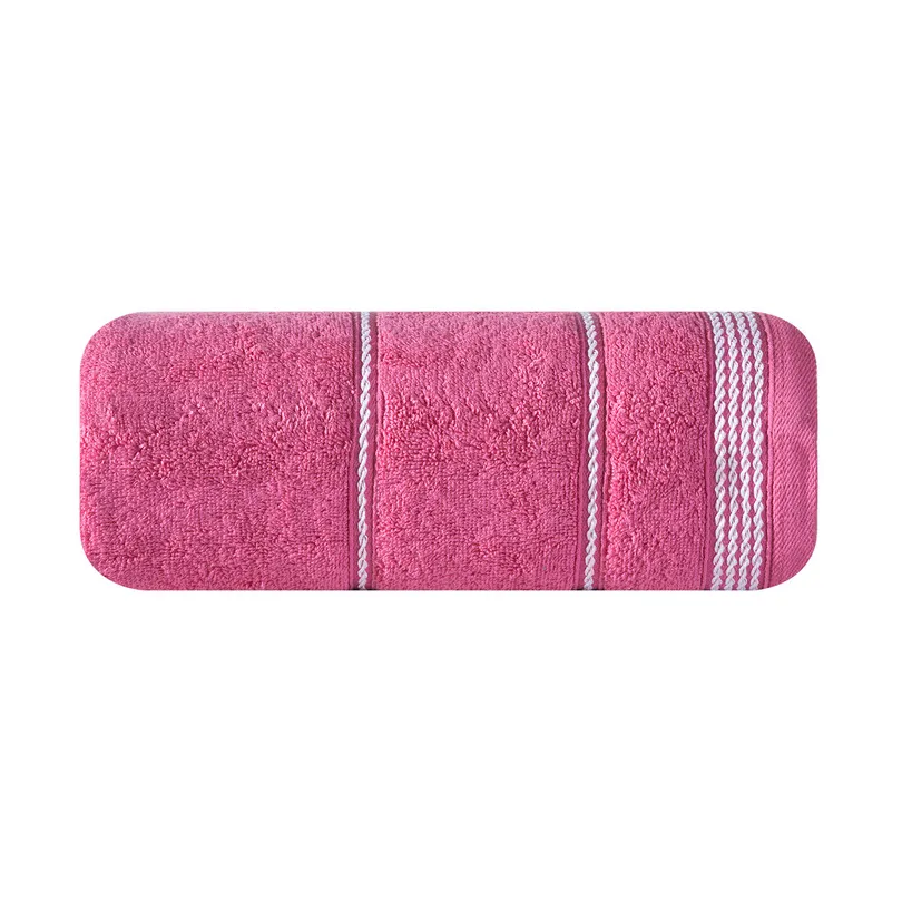 Ręcznik bawełniany różowy R77