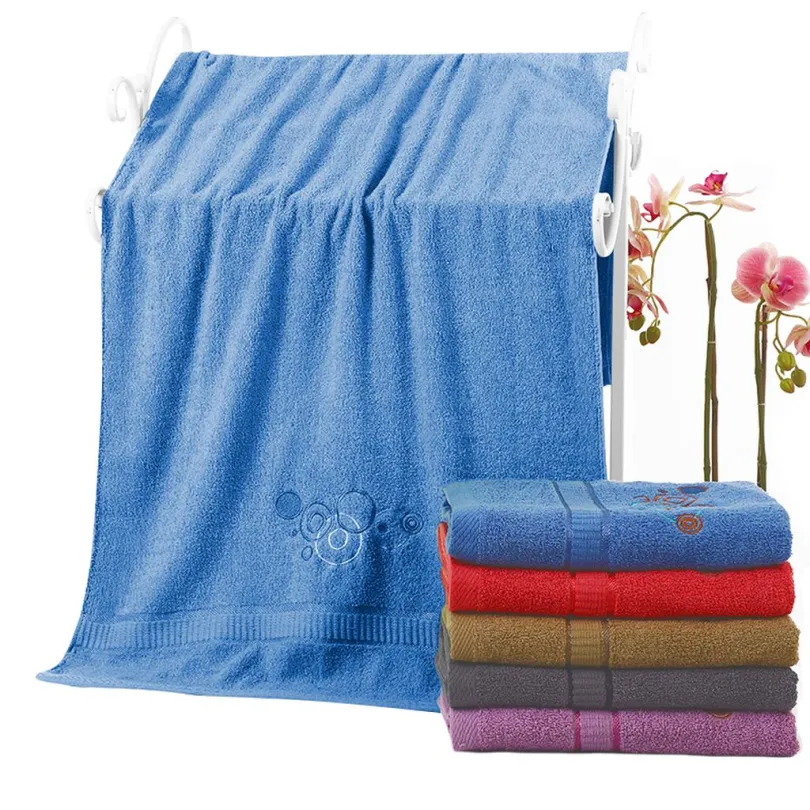 Ręcznik bawełniany niebieski RAH-04