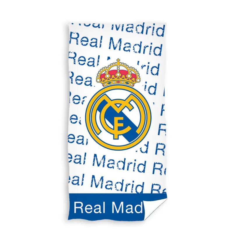 Ręcznik bawełniany licencyjny Real Madryt 75x150 RDB-51