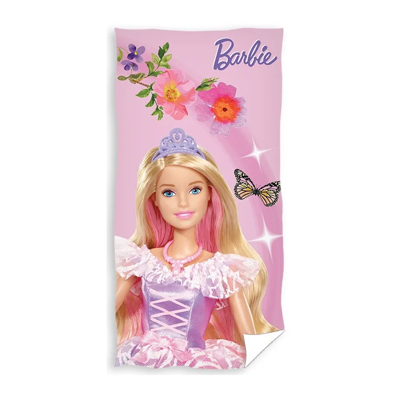 Ręcznik bawełniany Barbie 70x140 RDC-317