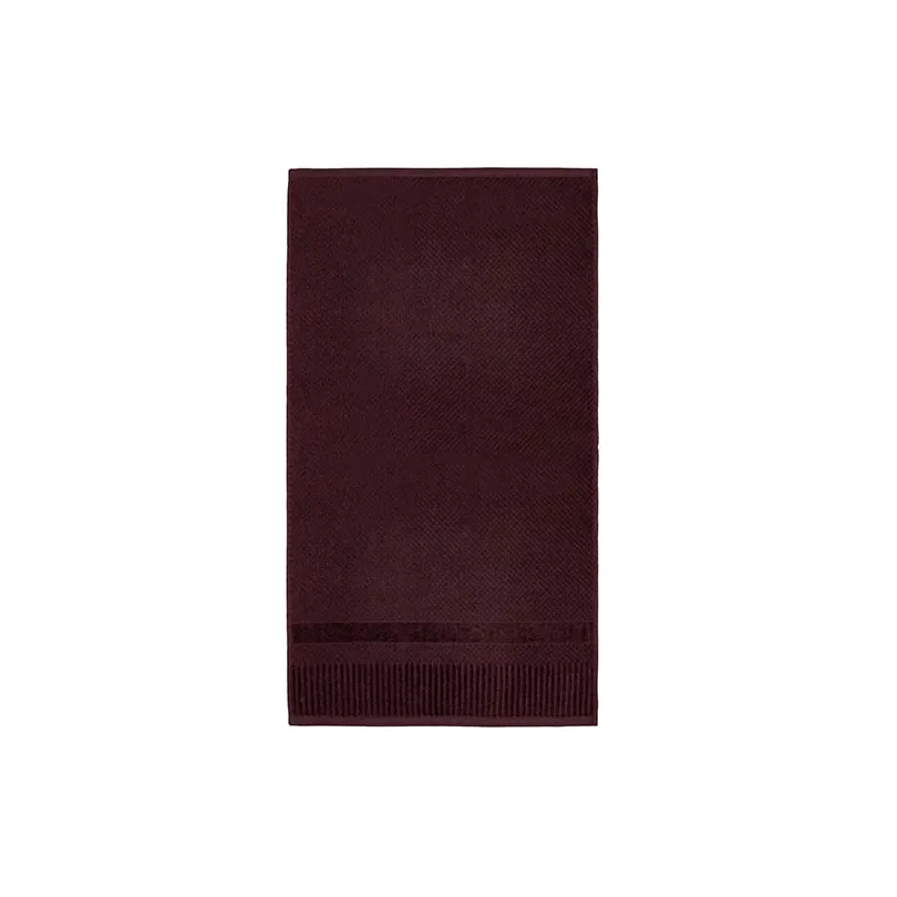 Ręcznik bawełniany burgundowy RFG-04
