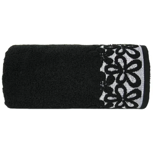 Ręcznik bawełniany Greno czarny RFQ-01