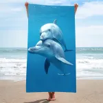 Ręcznik plażowy delfiny RPG-161