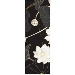 Zasłona panelowa z nadrukiem w białe kwiaty ZPMB-86 Mariall