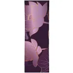 Zasłona panelowa z nadrukiem w fioletowe kwiaty ZPMB-90 Mariall