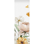 Zasłona panelowa z nadrukiem w kolorowe kwiaty ZPMB-65 MARIALL