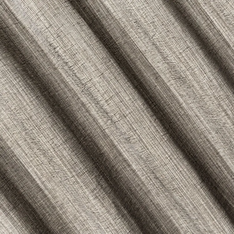 Zasłona z melanżowej tkaniny o naturalnym splocie ZWZ-02