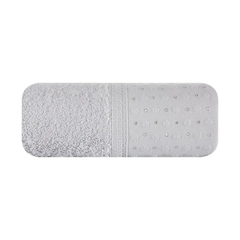 Ręcznik bawełniany srebrny R41
