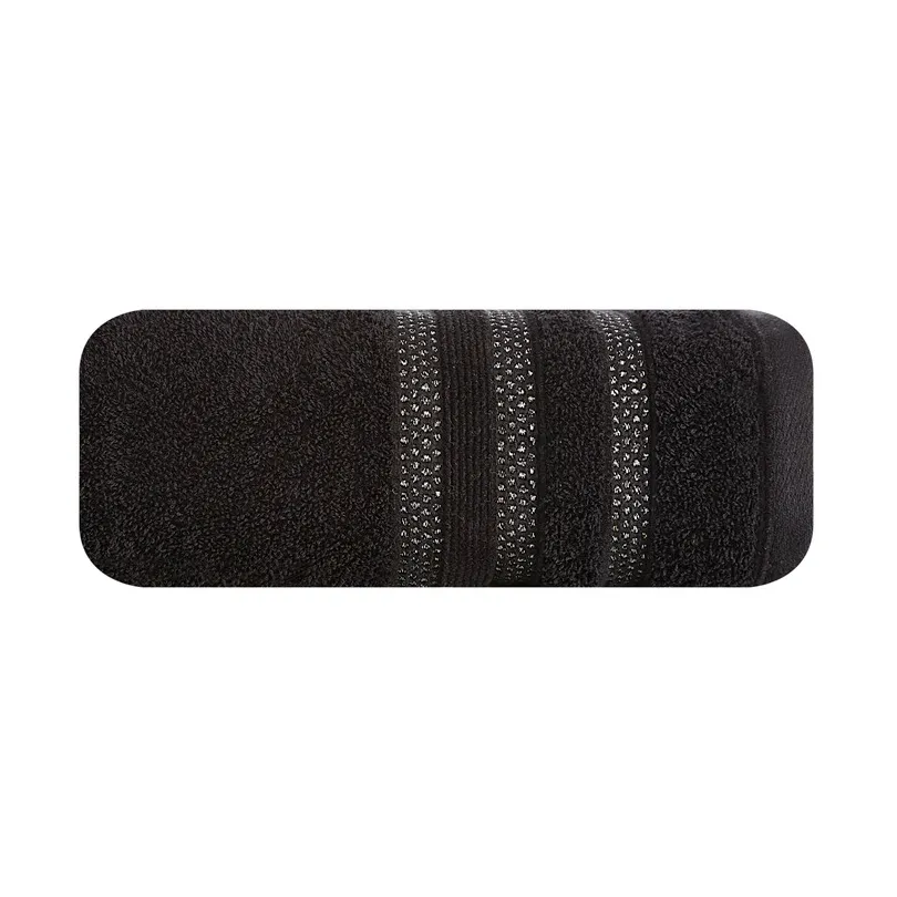 Ręcznik bawełniany czarny R43