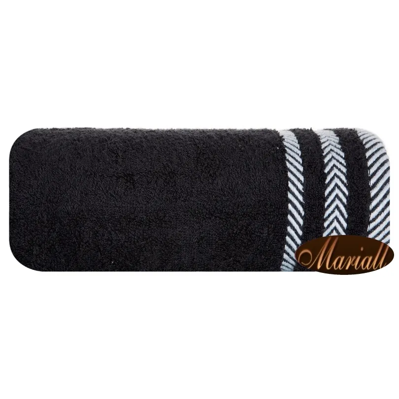 Ręcznik bawełniany czarny R47