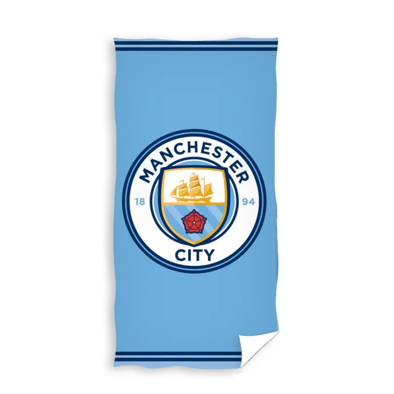 Ręcznik bawełniany Manchester City 70x140 RDC-102