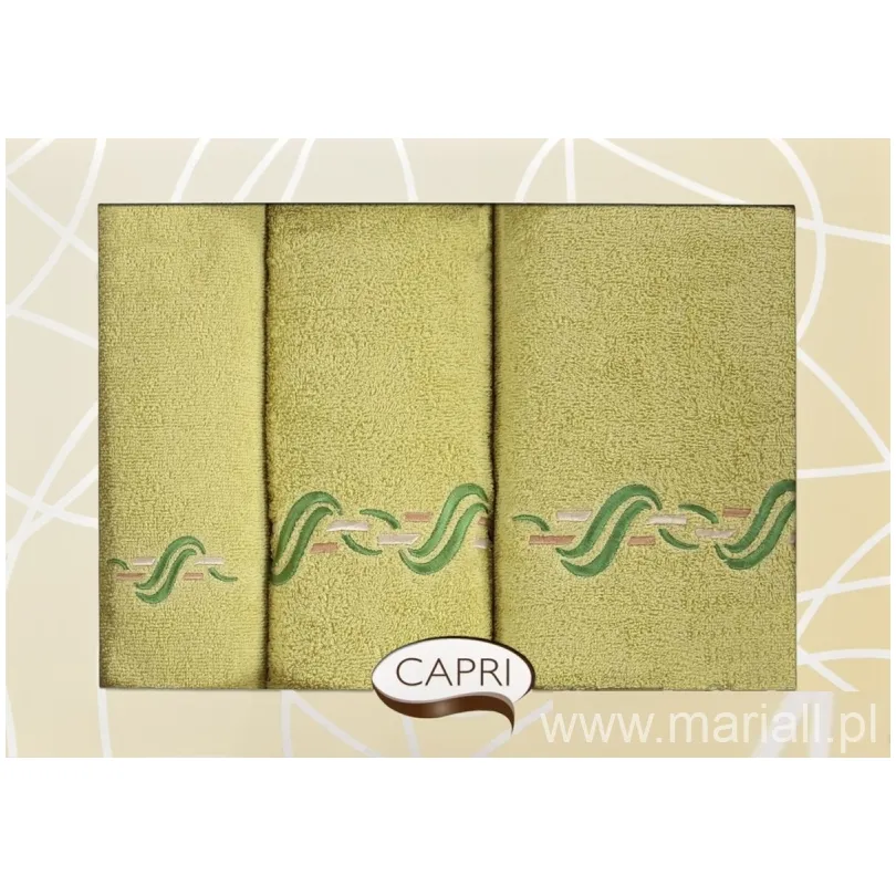 Komplet ręczników 3RC23 Capri 3-częściowy