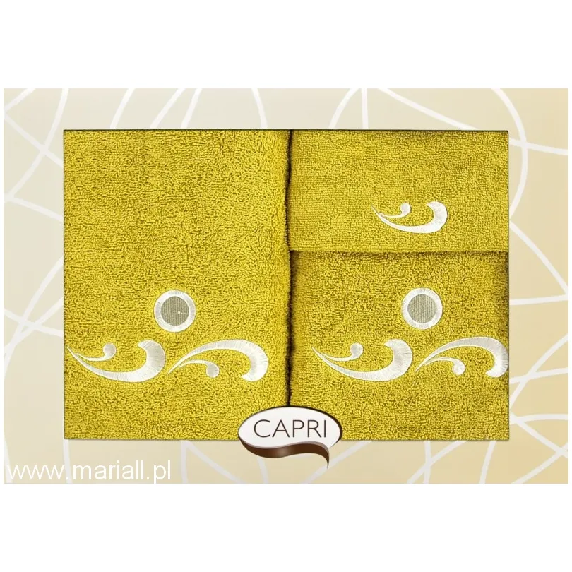 Komplet ręczników RC3-7 Capri 3-częściowy