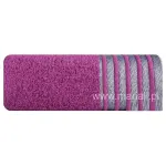 Ręcznik bawełniany fioletowy R-28-7-50x90