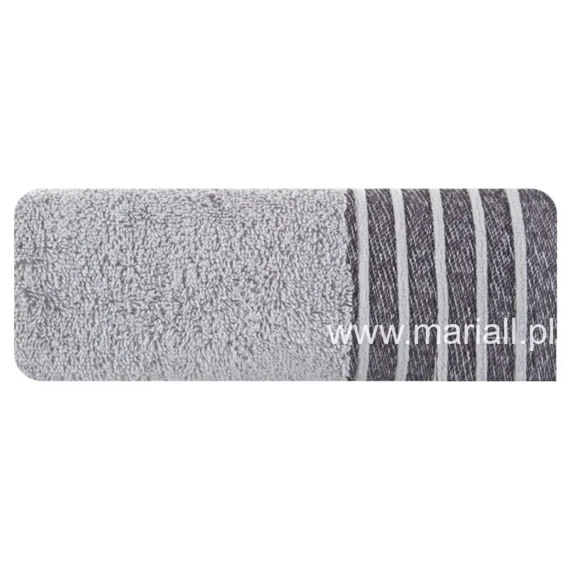 Ręcznik bawełniany srebrny R-28-14-70x140
